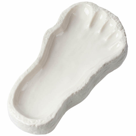 Bigfoot Footprint Shaped Candy Dish – Funny Ceramic Spoon Rest for Kitchen Counter – Eclectic Home Decor – Catch All Tray for Jewelry and Trinkets