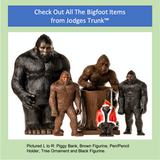 Bigfoot Ornament for Christmas Tree – Sasquatch Ornament and Decorations – Big Foot Sasquatch Gifts for Men Women and Kids - Unique Funny 3-Inch Animal Ornaments for Christmas Tree