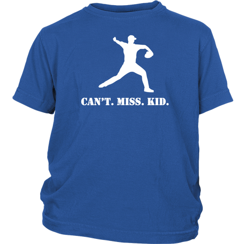 Can't Miss Kid (LHP) - Youth T-Shirt (White)